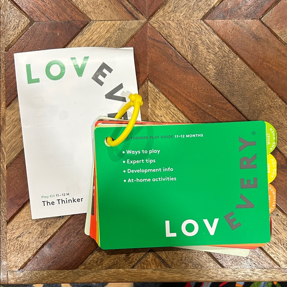 11-12 Month LOVEVERY Play Guide and Booklet Set